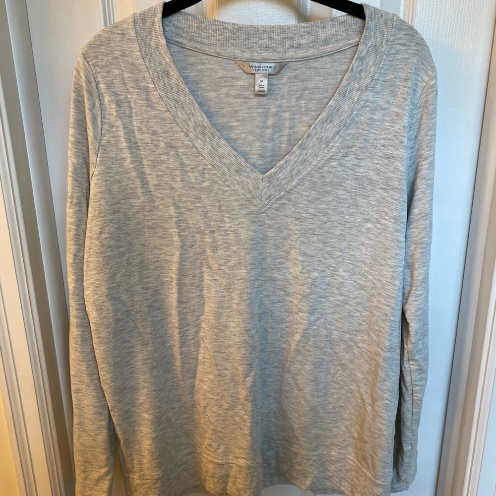 Stretch v-neck long sleeve from Banana Republic